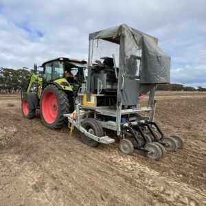 Sowing underway in the GRDC UOA Farming Systems trial at Streatham