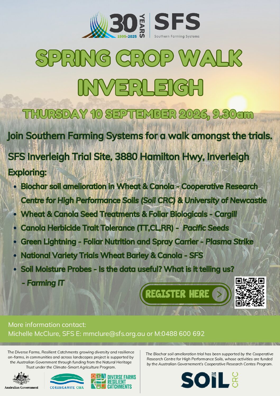 Inverleigh spring crop walk