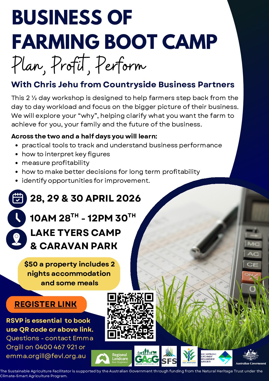 business of farming planning workshop april 2026